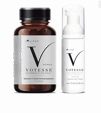 Votesse Hair Foam and Nutritional Supplement (women's formula) Kit